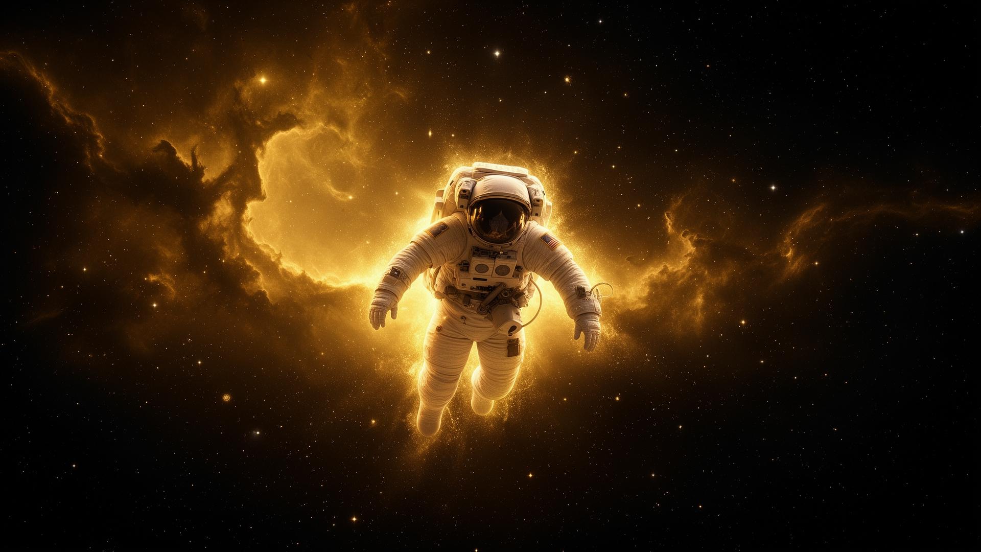 Astronauta no espaço